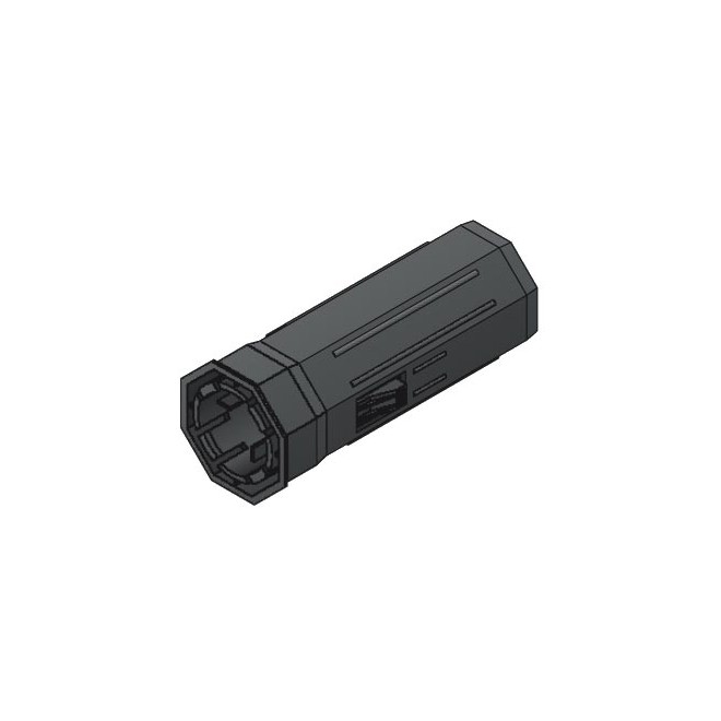 Embout porte poulie Octo 40 - roulement Ø28