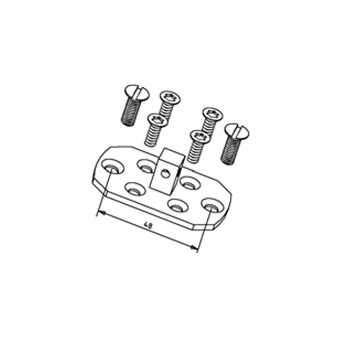 Kit support Moteur Deprat Carré de 10