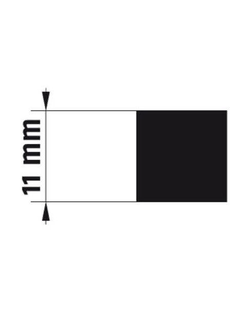 Adaptateur d'axe 11mm carré pour moteur BSO somfy j4