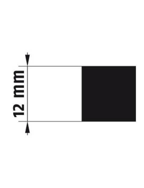 Adaptateur d'axe carré court 12mm pour moteur BSO somfy j4