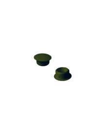 10 Bouchons PVC Vert sapin 13mm cache trous ± RAL 6009
