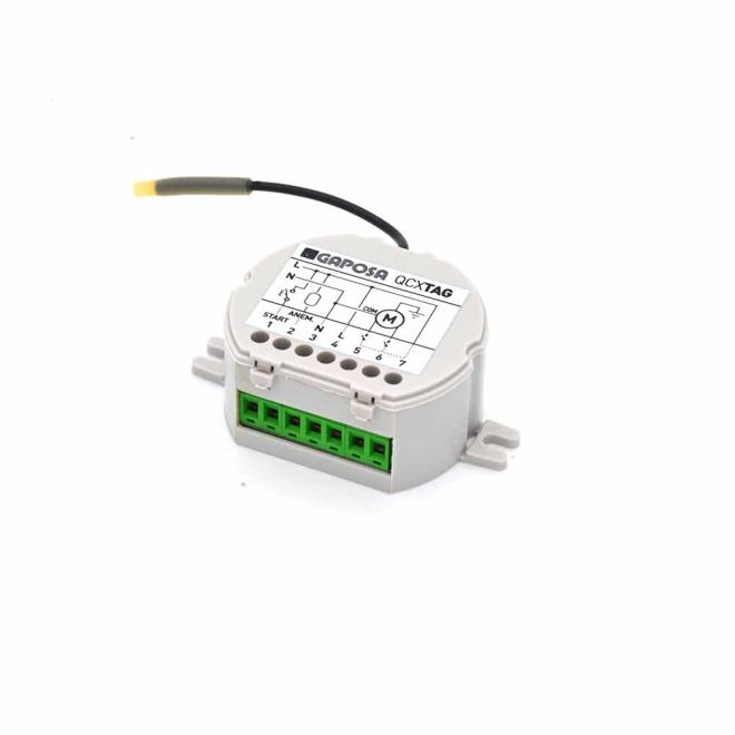 Récepteur Gaposa QCXTAG pour moteurs monophases