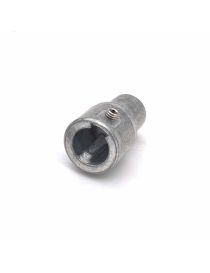Adaptateur d'axe à goutte 14x3.7mm avec vis pour moteur BSO somfy j4