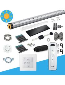 Axe motorisé Somfy RS100 SOLAR io