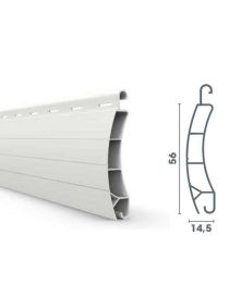 Lame 56mm PVC Blanc 190cm de long