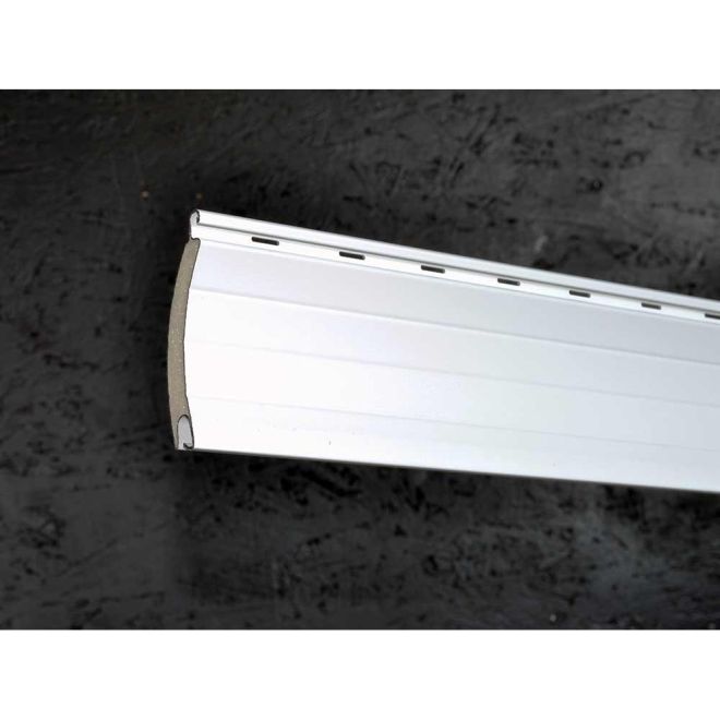 Lame 55mm Aluminium Blanc 115cm de long 