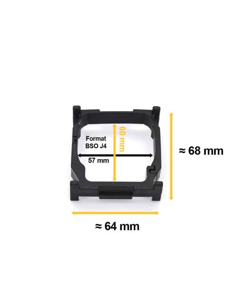 Adaptateur caisson BSO J4 68x64mm GRIESSER
