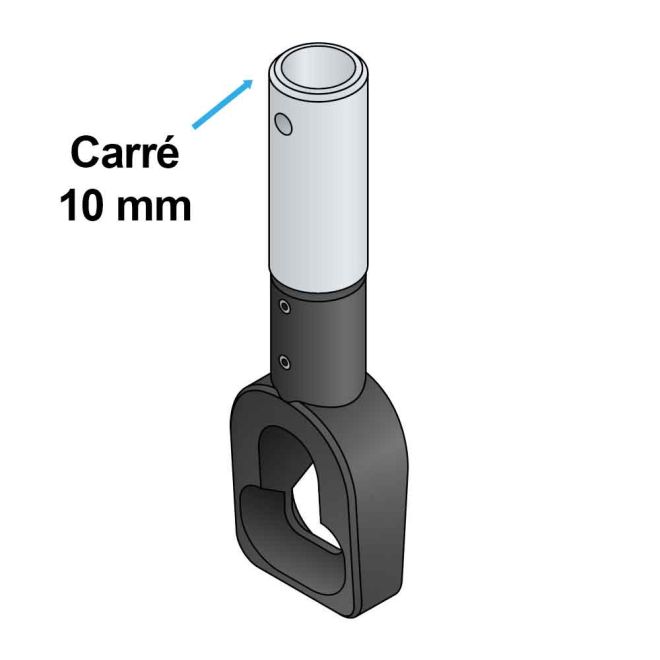 Anneau manoeuvre de secours pour moteur Simubox