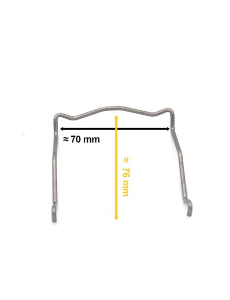 Clip caisson Somfy j4 78x67mm externe