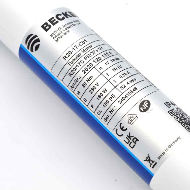 Moteur Becker Radio Electro R20/17C PROF+/ C01