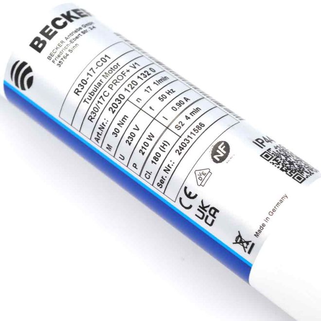 Moteur Becker Radio Electro R30/17C PROF+ / C01