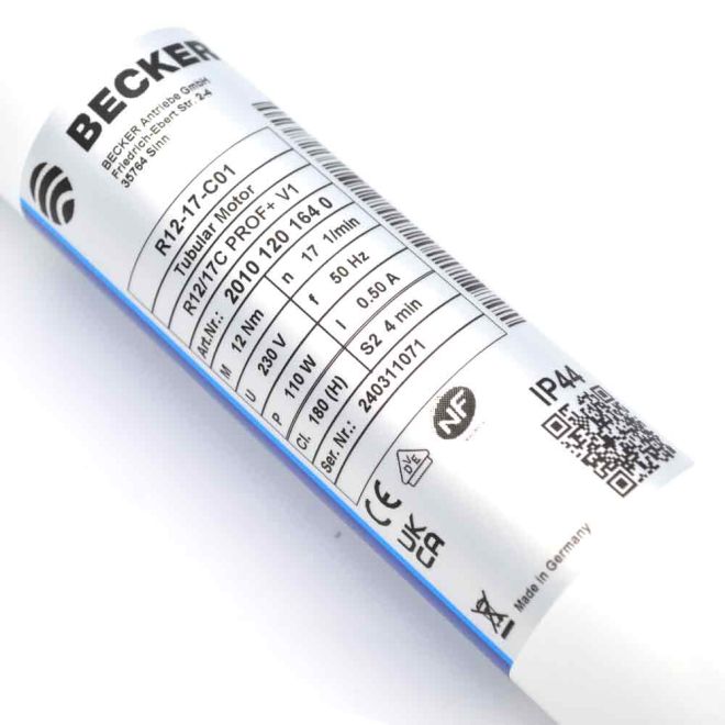Moteur Becker Radio Electro R12/17C PROF+