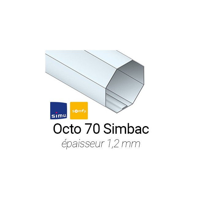 Adaptations moteur simu Ø50 - Tube octo 70 simbac Adaptations moteur simu Ø50 - Tube octo 70 simbac