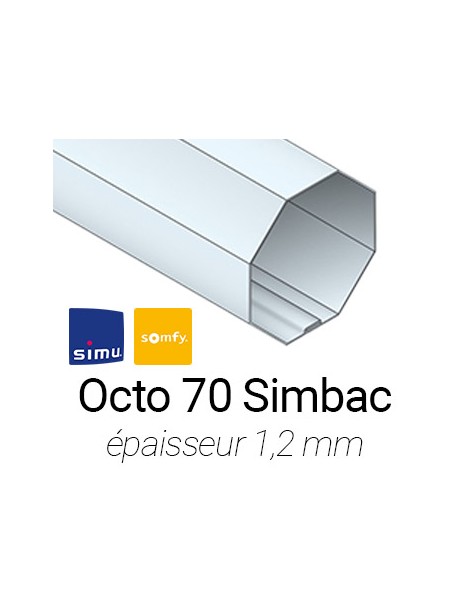 Adaptations moteur simu Ø50 - Tube octo 70 simbac