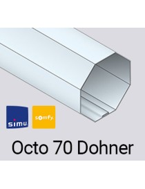 Adaptations moteur simu-Somfy Ø50 - Tube octo 70 dohner
