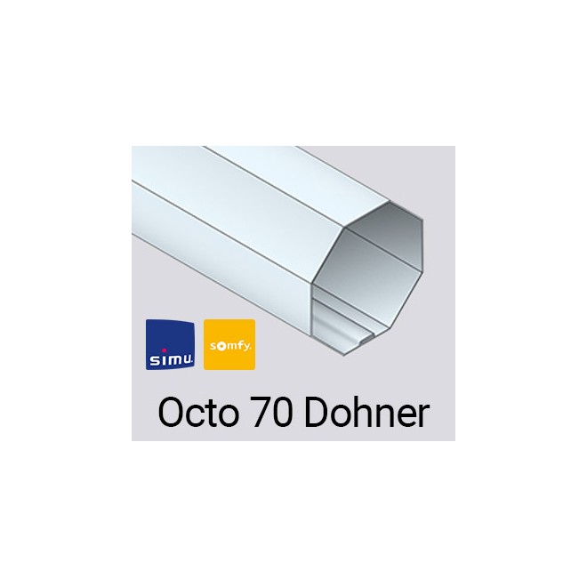 Adaptations moteur simu-Somfy Ø50 - Tube octo 70 dohner Adaptations moteur simu-Somfy Ø50 - Tube octo 70 dohner
