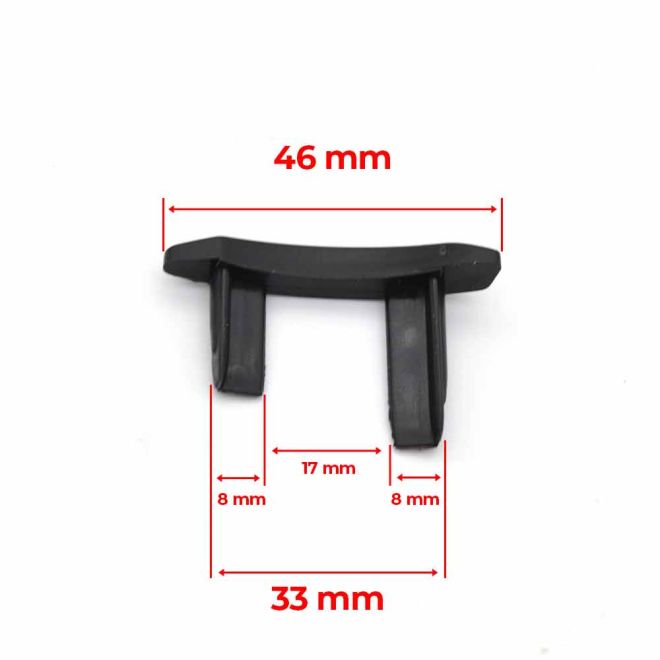 lot 10 paires de bouchons de Lame 40mm de Volet Roulant PVC