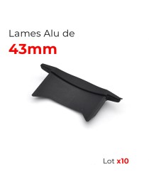 lot 10 bouchons de lame 43mm de volet roulant aluminium