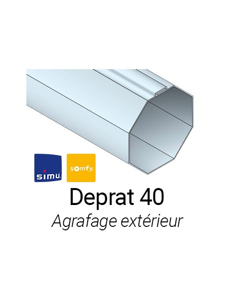 Adaptations moteur simu-Somfy Ø40 - Tube Deprat 40