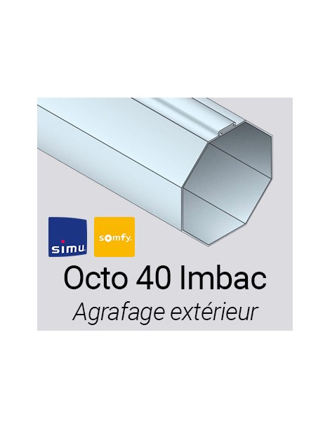 adaptations moteur simu-Somfy Ø40 - Tube octo 40 imbac