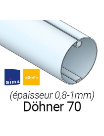 Adaptations moteur simu-Somfy Ø50 - Tube Döhner Ø70 x 1mm