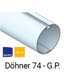 Adaptations moteur simu-Somfy Ø50 - Tube  Döhner Ø74 GP