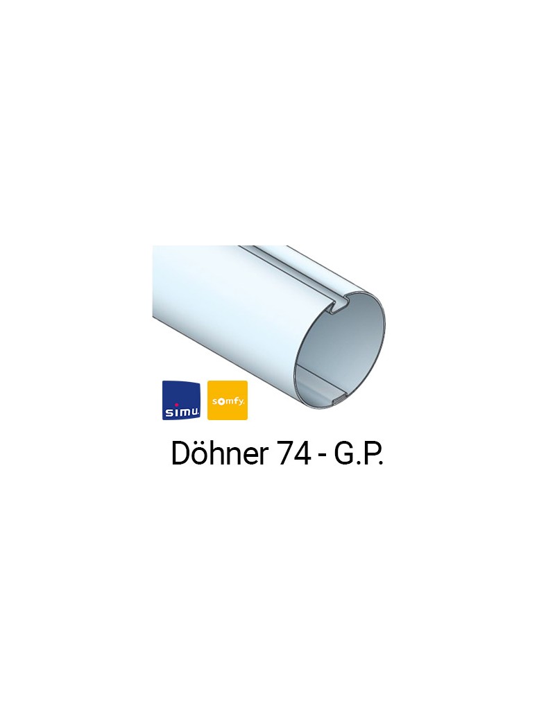 Adaptations moteur simu-Somfy Ø50 - Tube  Döhner Ø74 GP Adaptations moteur simu-Somfy Ø50 - Tube  Döhner Ø74 GP