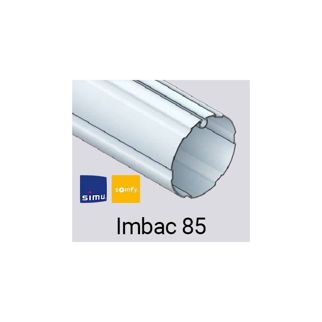 bagues moteur simu Ø60 pour tube rond 85mm à goutte