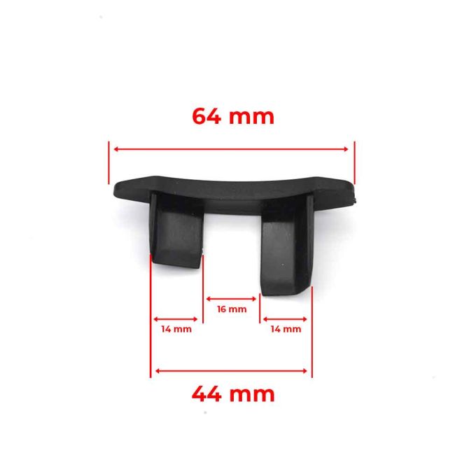 lot 10 paires de bouchons de Lame 56mm de Volet Roulant PVC