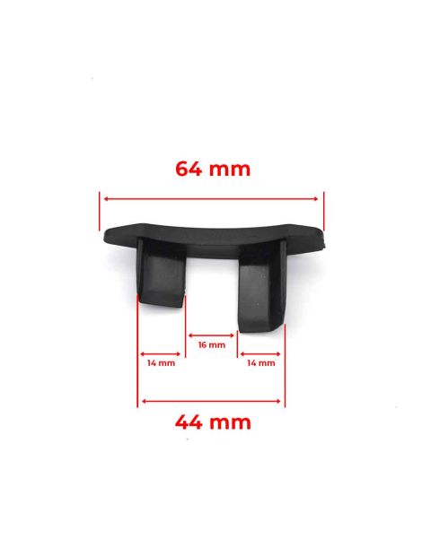 lot 10 paires de bouchons de Lame 56mm de Volet Roulant PVC