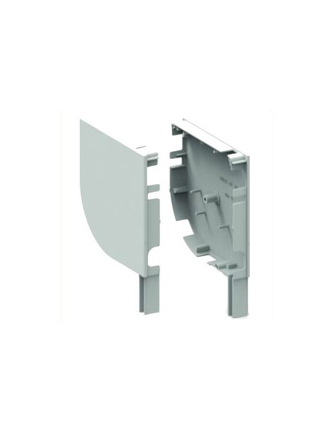 Console rénovation quart de rond Blanc 205mm ZF