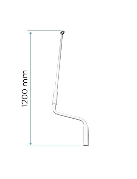 Manivelle de store banne à crochet 1200mm