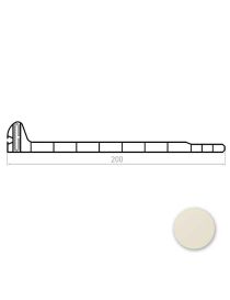Sous face PVC BEIGE 200mm recoupable - longueur 199cm