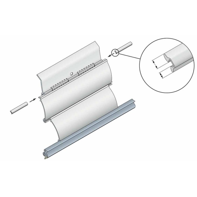 Verrou automatique réglable Octo 60