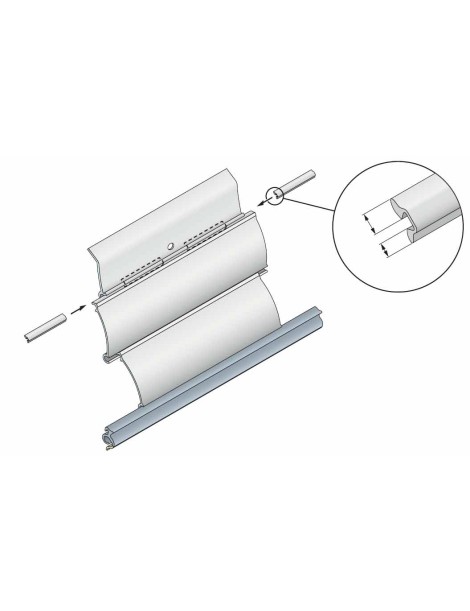 Verrou automatique réglable Octo 60