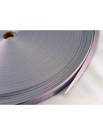 Sangle volet roulant Grise de 14mm (au mètre)