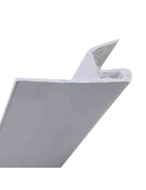 Sous face PVC Blanc 40mm/10mm - longueur 300cm