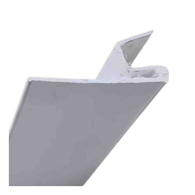 Sous face PVC Blanc 40mm/10mm - longueur 300cm