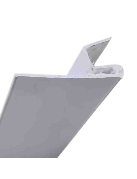 Sous face PVC Blanc 40mm/10mm - longueur 200cm