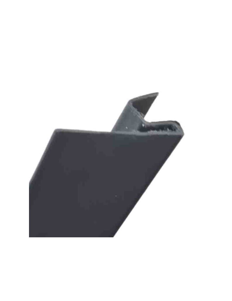 Habillage Sous face PVC Gris anthracite 40mm/10mm - longueur 119,5cm