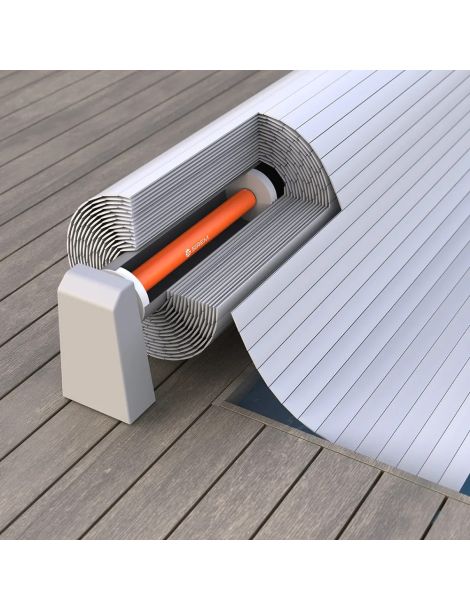 Moteur Sirem C-80 couverture hors sol volet de piscine