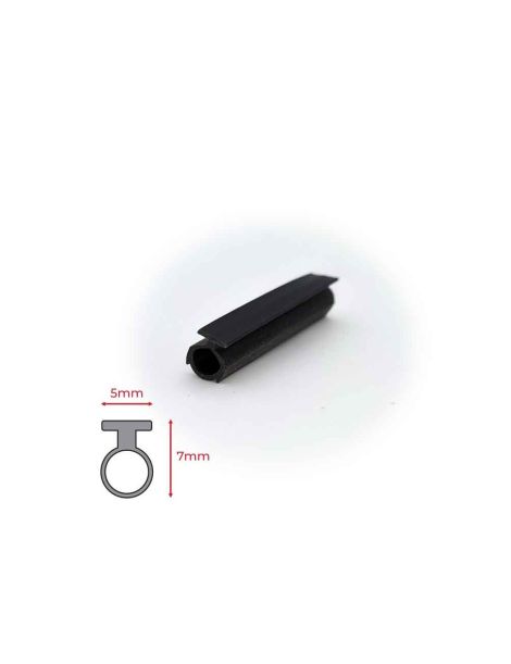 Echantillon 10cm Joint Néoprène pour lame finale 5x7mm