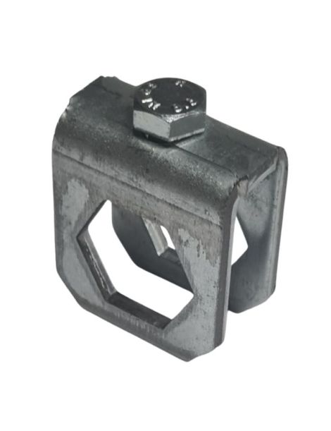 Etrier/Bague Acier tandem télescopique tube Ø16mm