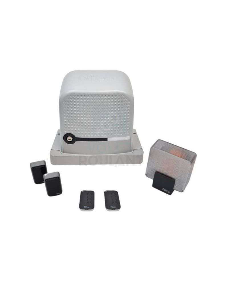 Nouvelle motorisation Nice Robus 400 portail coulissant