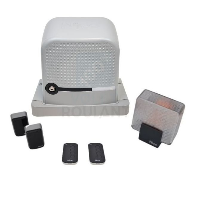 Nouvelle motorisation Nice Robus 400 portail coulissant