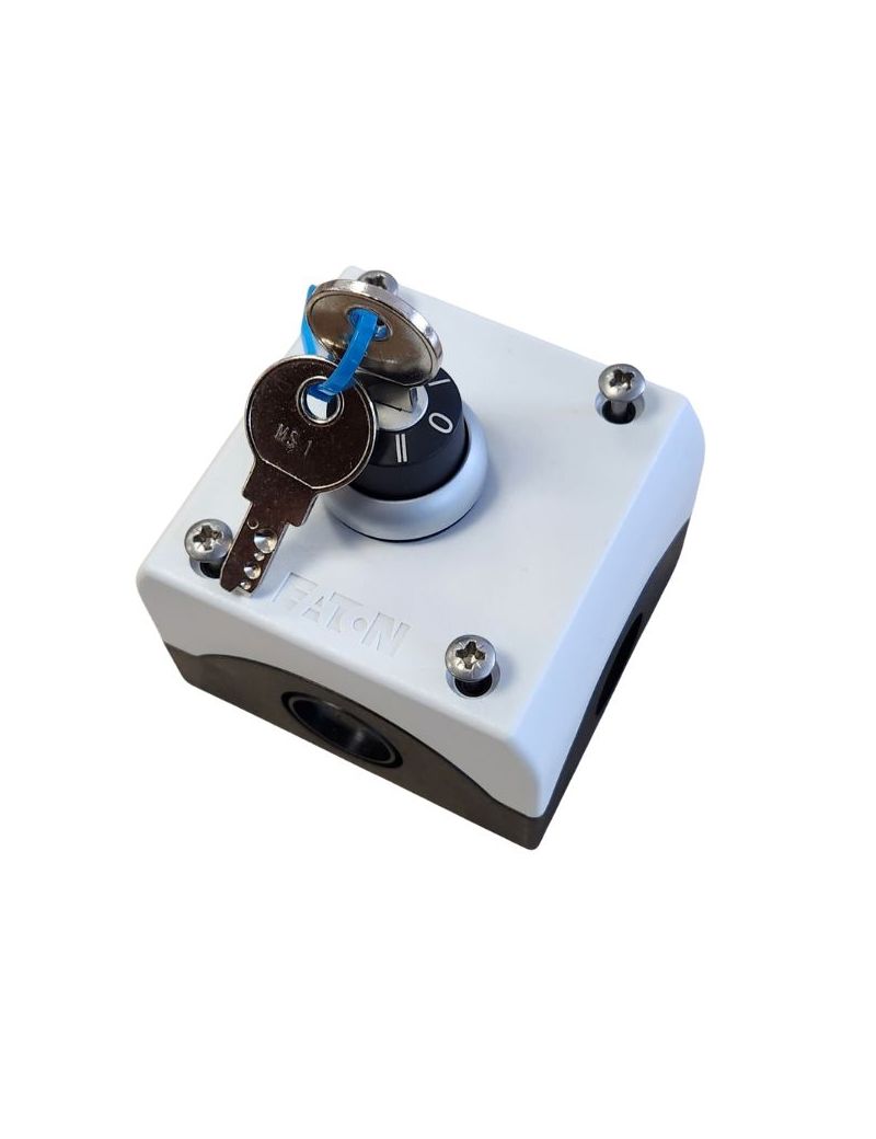 Contact à clé pour piscine applique instable EATON 24V