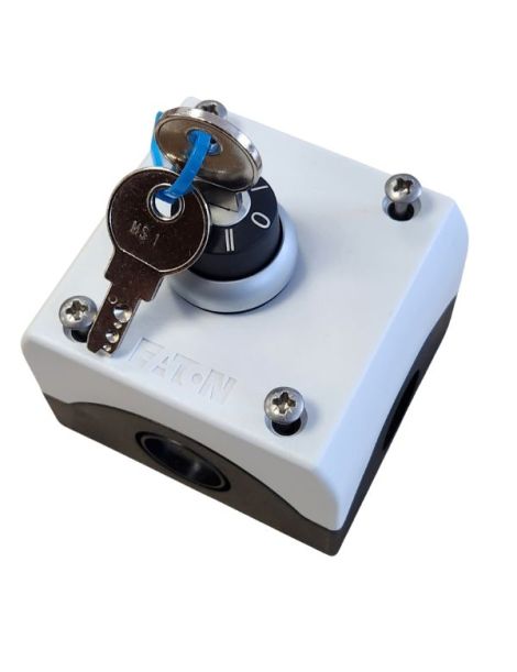 Contact à clé pour piscine applique instable EATON 24V