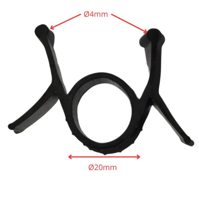 Joint pour porte sectionnelle à double lèvre Joint pour porte sectionnelle à double lèvre