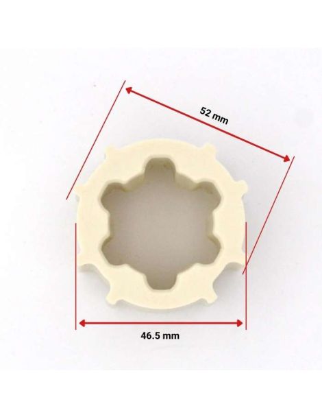 Adaptateurs moteur Faac TM2 Ø45 - tube ZF54  côtes