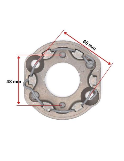 Support moteur Somfy Universel Taraudé Soprofen